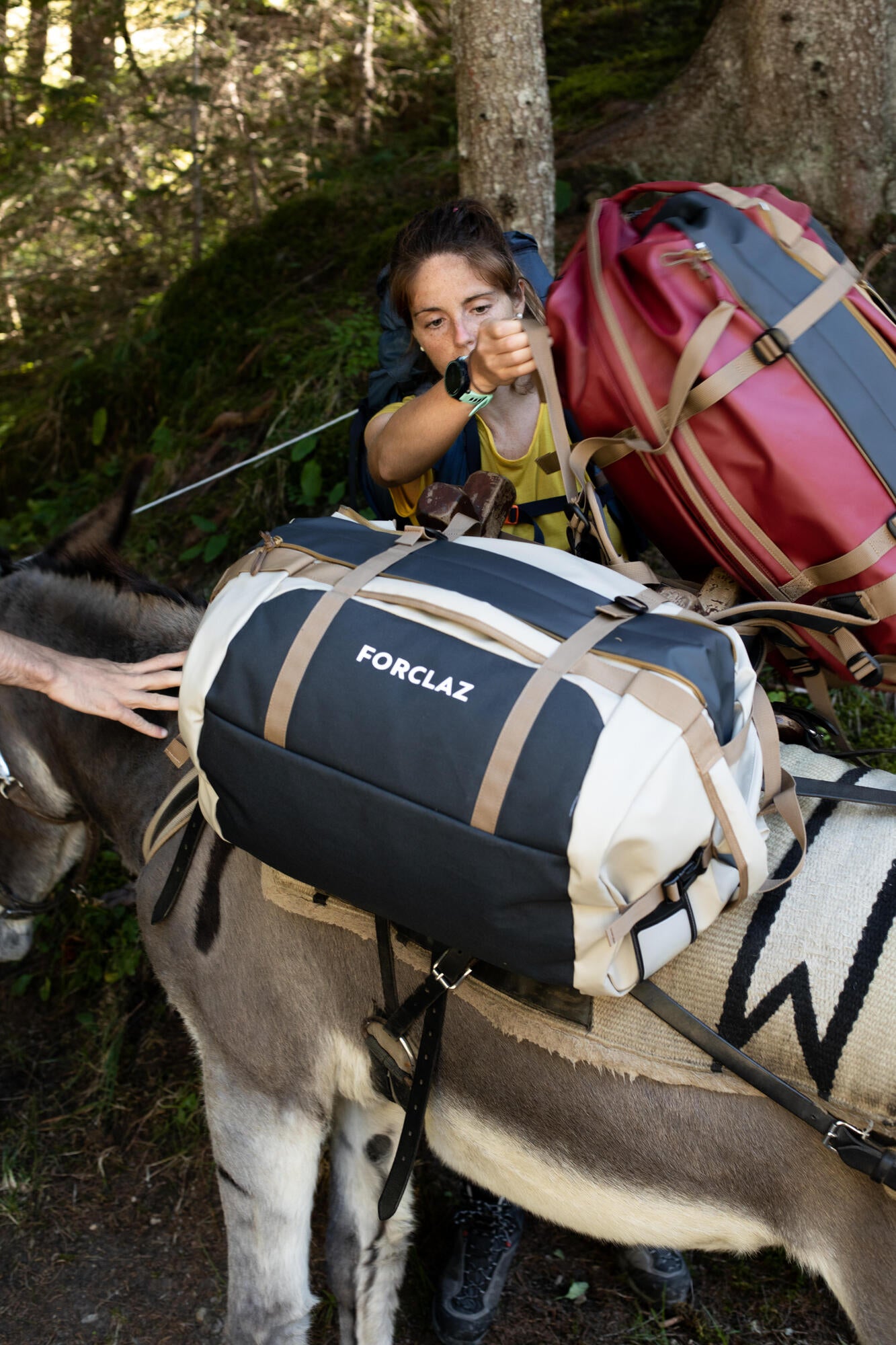 Simond 500 Extend 40-60L Duffle Bag - Waterproof Travel Duffel for Camping, Hiking & Outdoor Adventures