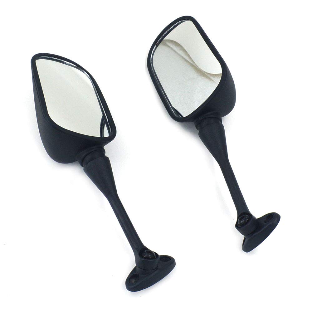 Black Motorcycle Side Rear View Mirror for Honda CBR600RR & CBR1000RR - Durable & Adjustable for Enhanced Safety & Visibility - Perfect for Street Racing & Commuting