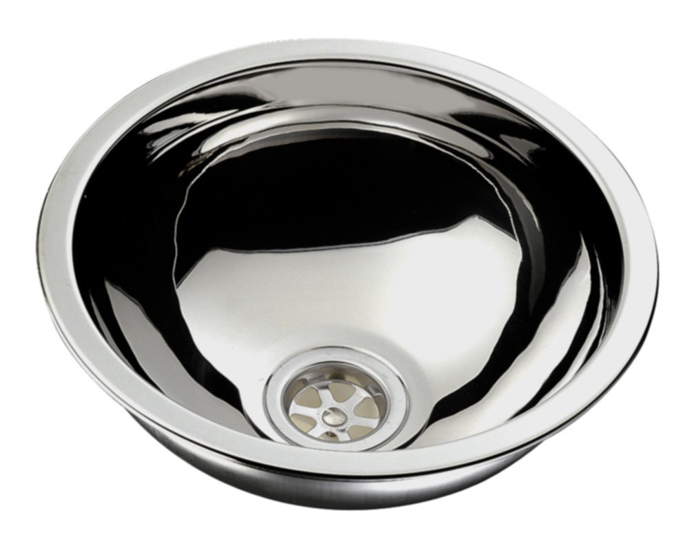 Premium Stainless Steel Half Sphere Kitchen Sink - Brushed Finish, Marine Grade 304 for Modern Homes - Perfect for Small Kitchens, RVs & Luxury Yachts