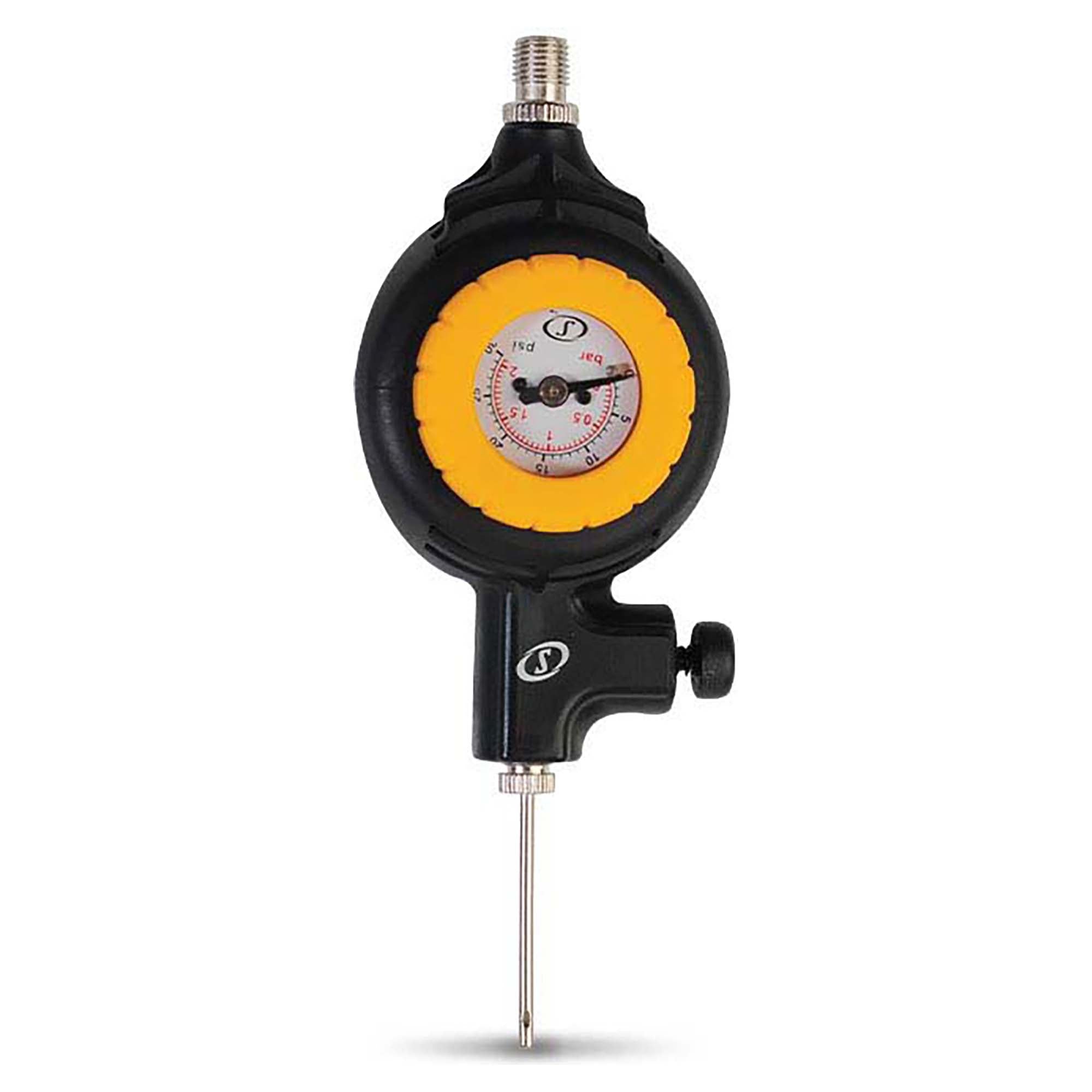 2 in 1 Ball Pressure Gauge - Dual Function Air Pressure Gauge for Football, Basketball & Soccer Balls - Perfect for Sports Equipment Maintenance & Inflation