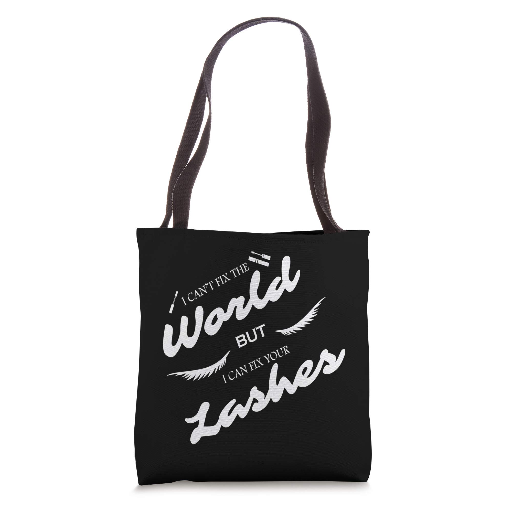 Funny Lash Tech Meme Tote Bag - Perfect Gift for Eyelash Technicians & Lash Extension Artists - Great for Work, Salon Appointments & Beauty Conventions