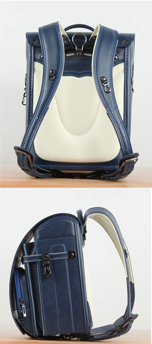 Premium Lightweight Japanese Randoseru Backpack for Boys & Girls - Durable PU Leather School Bag - Perfect for Daily Use, Travel & Outdoor Activities