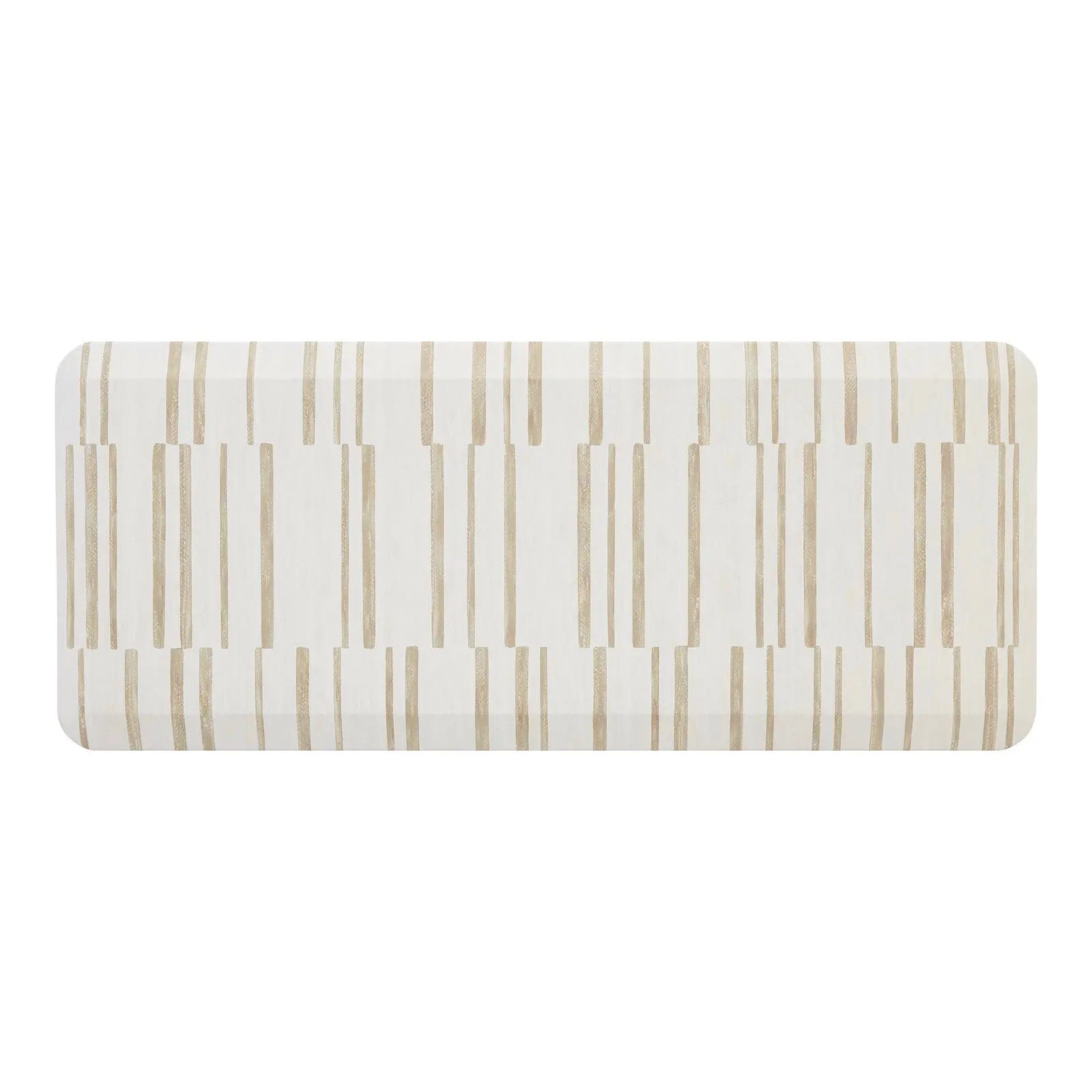 Nama Standing Mat - Anti-Fatigue Comfort Floor Mat for Work & Home - Nara Stripe Design - Perfect for Office, Kitchen & Standing Desk Use