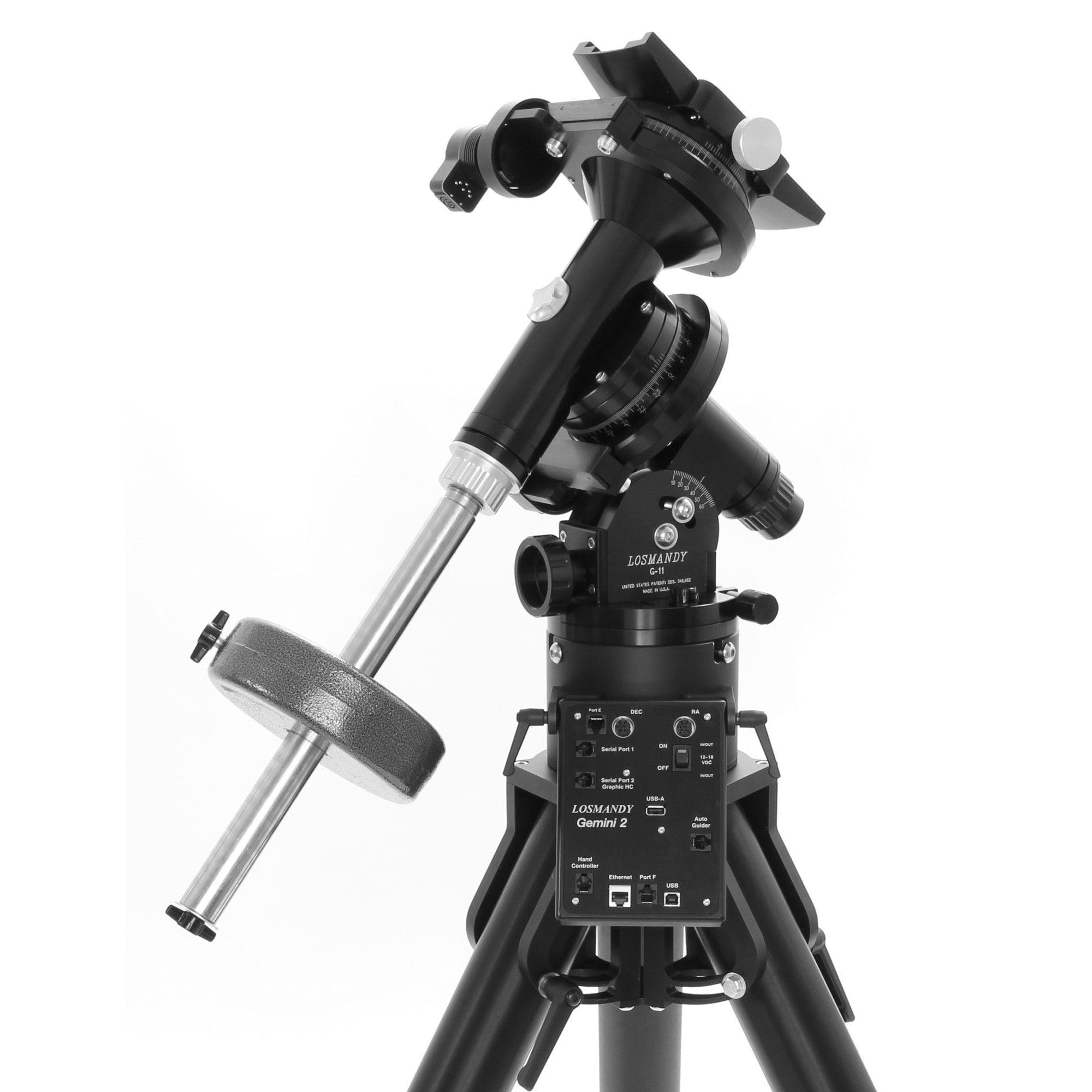 Losmandy G11 Equatorial Mount with G11SFT Upgrade - Premium Telescope Mount for Astrophotography & Stargazing - Perfect for Backyard Astronomy & Night Sky Observation