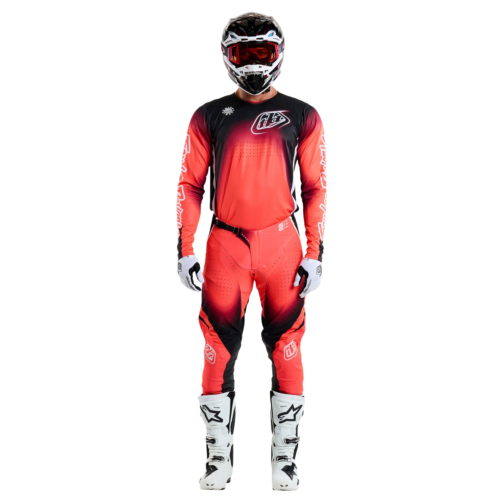 SE Pro Jersey Array Infra Red / Black - High-Performance Sports Jersey for Running, Cycling & Training - Breathable & Moisture-Wicking Activewear