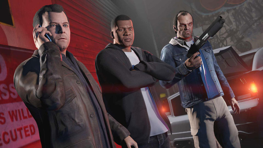 Grand Theft Auto V - PlayStation 5 Edition | Open-World Action Game | Perfect for Gaming Enthusiasts & Adventure Seekers | Play at Home or with Friends Online