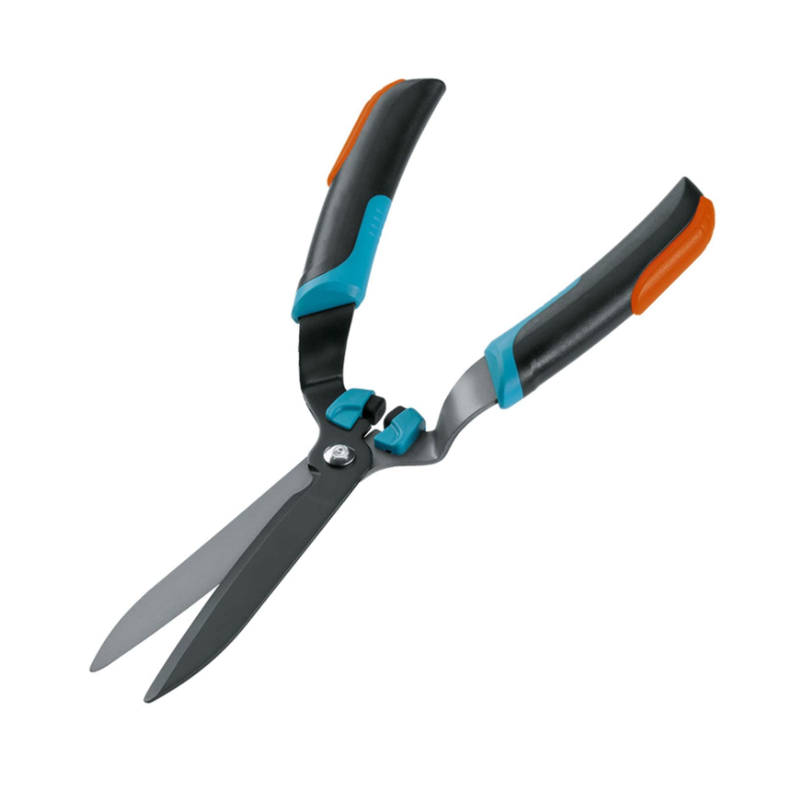 Premium Steel Hedge Shears with Non-Stick Blades - Long Handle Garden Shears for Trimming Hedges, Shrubs & Bushes - Lightweight, Durable & Portable Hedge Trimmers for Home Gardening & Landscaping - Perfect for Shaping Hedges, Pruning Plants & Maintaining Beautiful Gardens