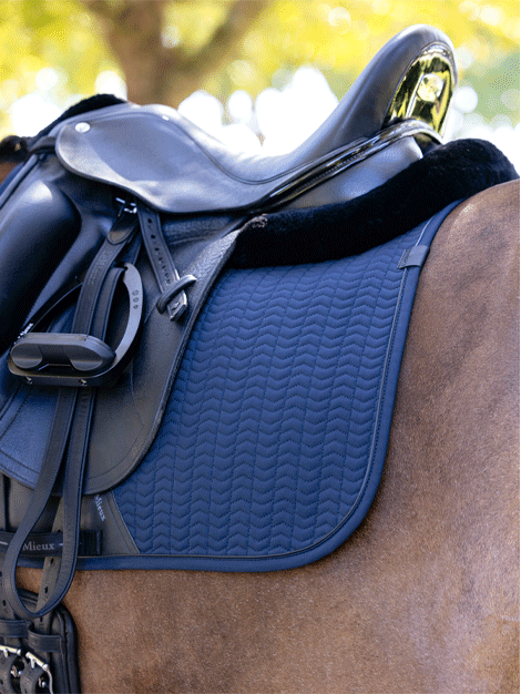 Le Mieux Essence Dressage Saddle Pad - Premium Equestrian Saddle Pad for Dressage Riding, Comfort & Performance | Perfect for Training, Shows & Competitions