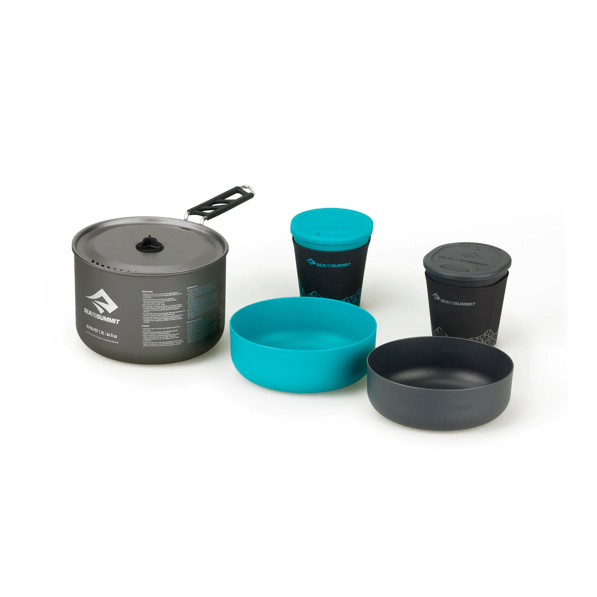 Alpha Pot Cook Set - Premium Non-Stick Cooking Pot Set for Home & Kitchen | Perfect for Boiling, Steaming & Slow Cooking | Ideal for Stovetop & Oven Use
