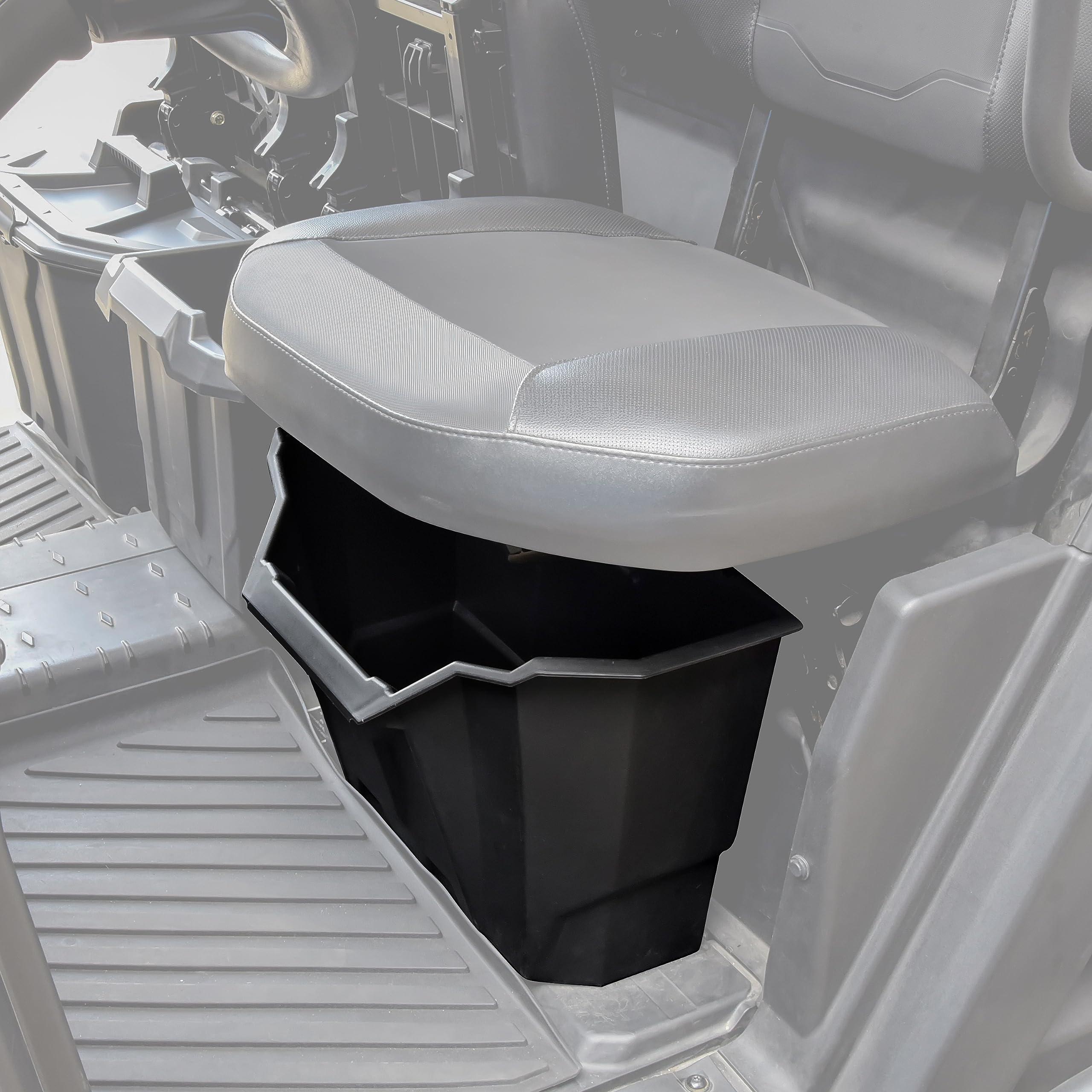 SAUTVS UTV Under Seat Storage Box for Can Am Defender HD5 HD7 HD8 HD9 HD10 MAX (2016-2025) | Durable Driver Underseat Storage Bin Accessories | Replacement Part #715003399 | Perfect for Off-Road Gear Organization & Tool Storage