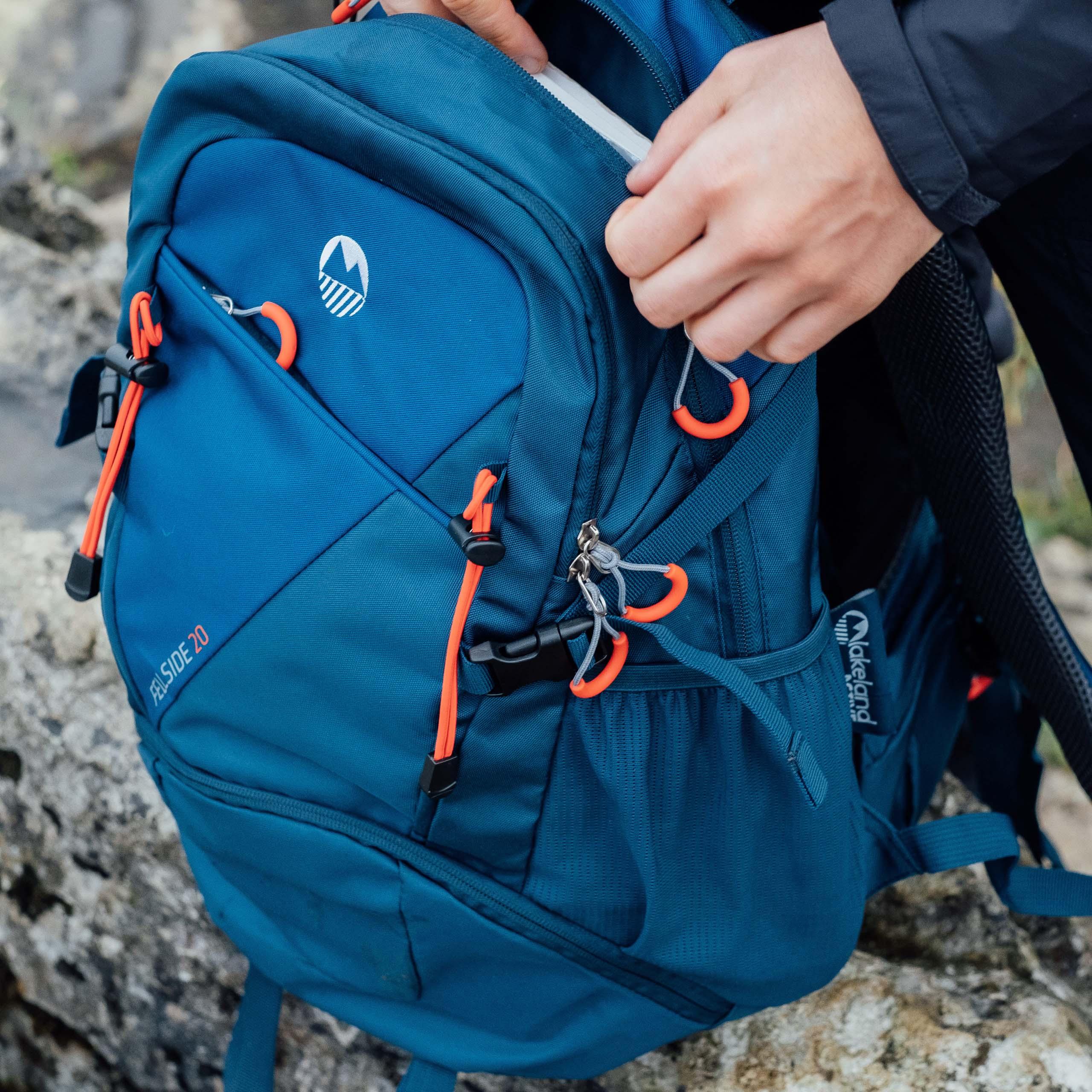 Fellside 20L Lightweight Hiking Backpack - Waterproof Daypack for Outdoor Camping, Travel & School - Durable & Comfortable for Men & Women