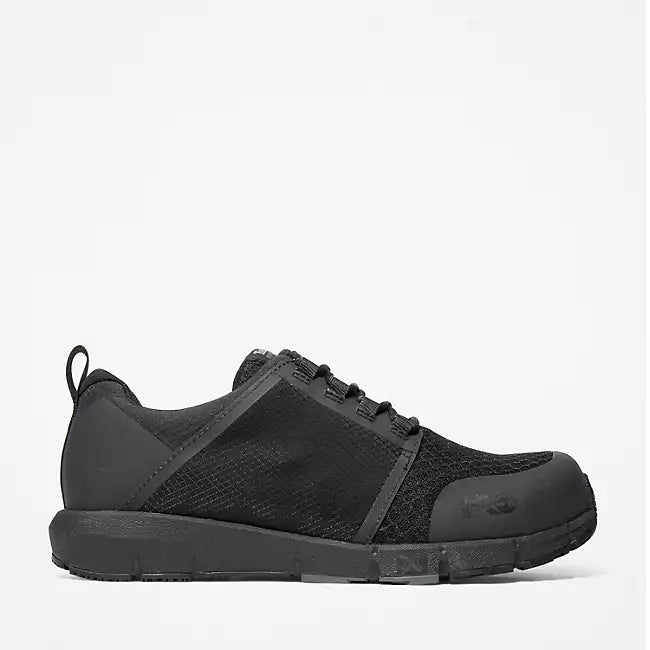 TIMBERLAND PRO® Men's Radius Composite Toe Work Sneakers - Lightweight Safety Shoes for Construction, Warehouse & Industrial Work (Black)
