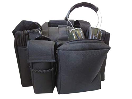 Noral Mach 1 Pilot Bag - Midsize Aviation Flight Bag with Multiple Pockets for Headset & GPS/Transceiver, Detachable Shoulder Strap & Padded Handle (NR-67) - Perfect for Pilots, Flight Training & Travel Accessories