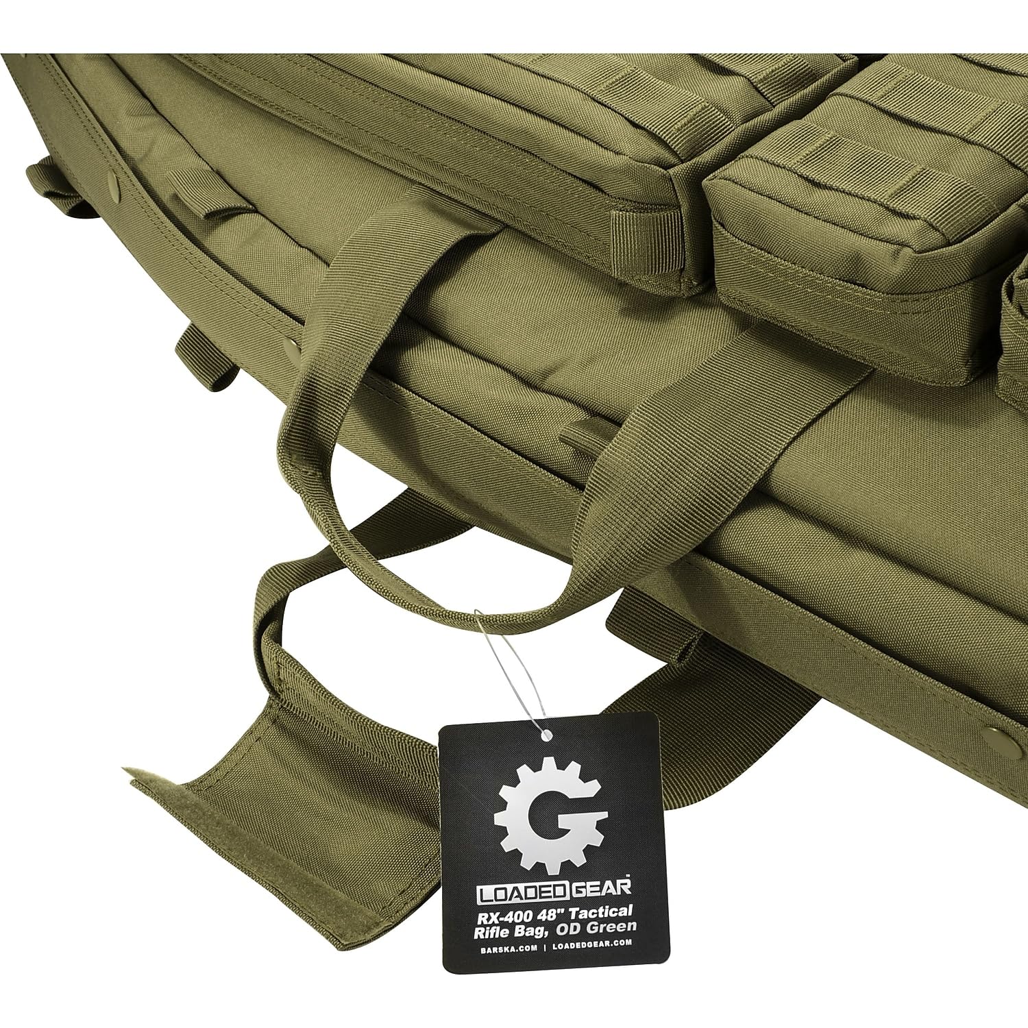 Barska Loaded Gear RX-600 Tactical Rifle Bag - Durable Gun Case for Hunting & Shooting Range - Perfect for Firearm Storage, Transportation & Outdoor Adventures