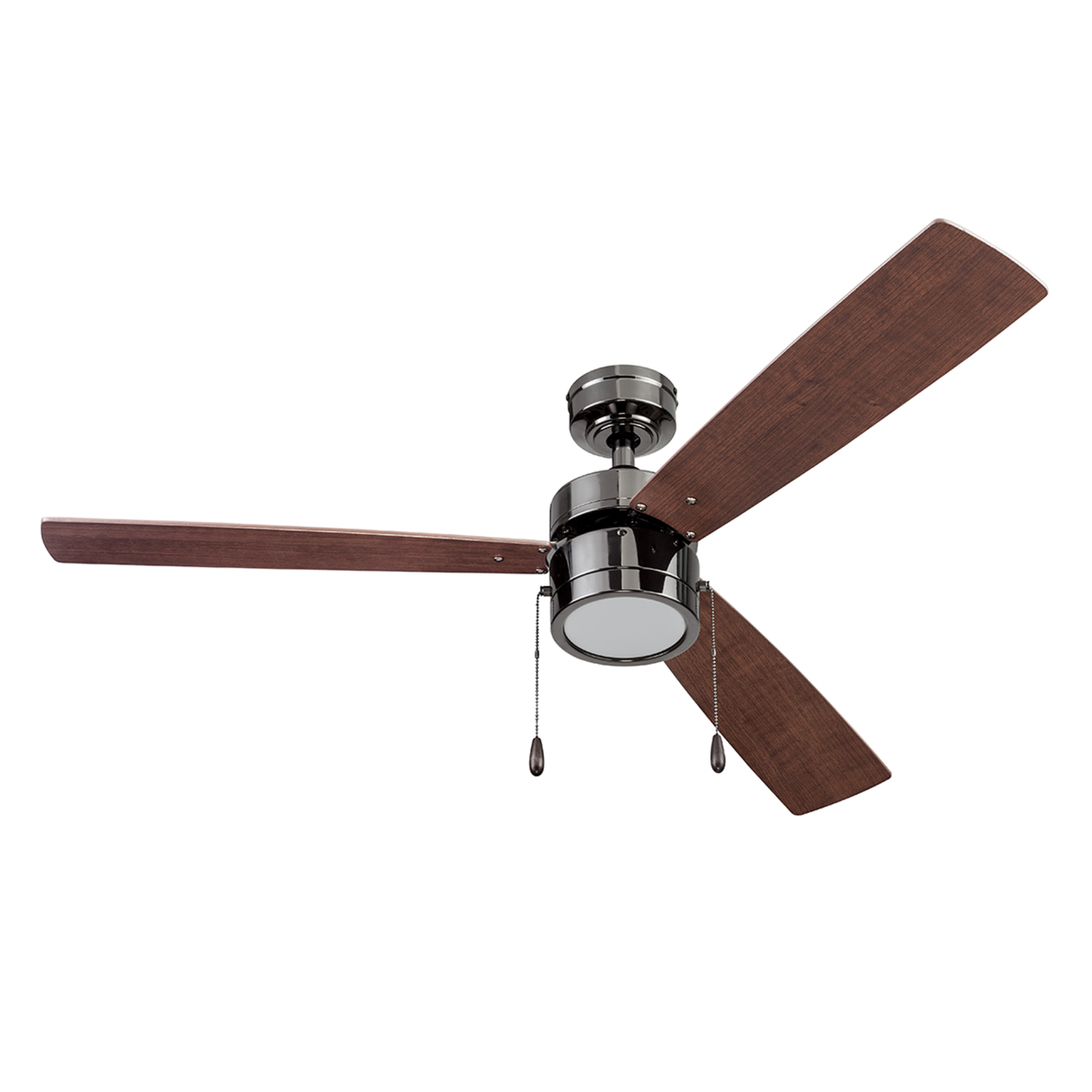 52 Inch Madrona Ceiling Fan with Pull Chain - Painted Gun Metal Finish - Ideal for Living Room, Bedroom & Outdoor Spaces