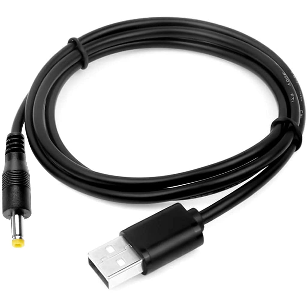 Premium Replacement Charger Cable for PSP 1000/2000/3000 Series (PSP-1001, 2001, 3001, E-1000) - USB Power Cord for Gaming, Travel & Home Use