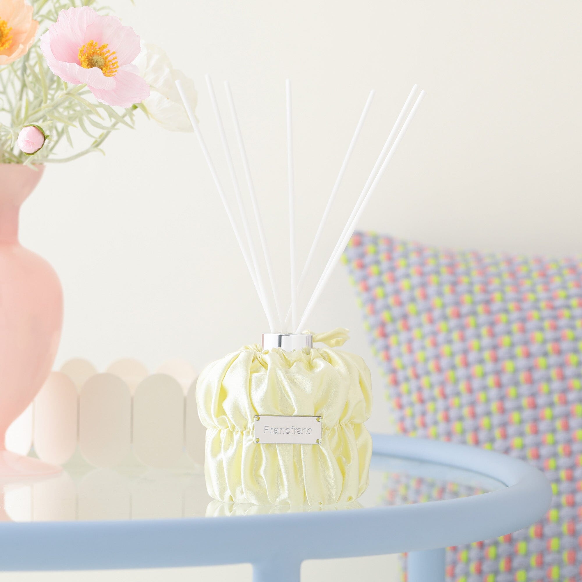 Premium Gather Notes Fragrance Diffuser in Yellow - LINK FOREST Scented Oil Diffuser for Home, Office, Spa & Yoga Studio - Aromatherapy Essential Oil Diffuser for Relaxation & Stress Relief