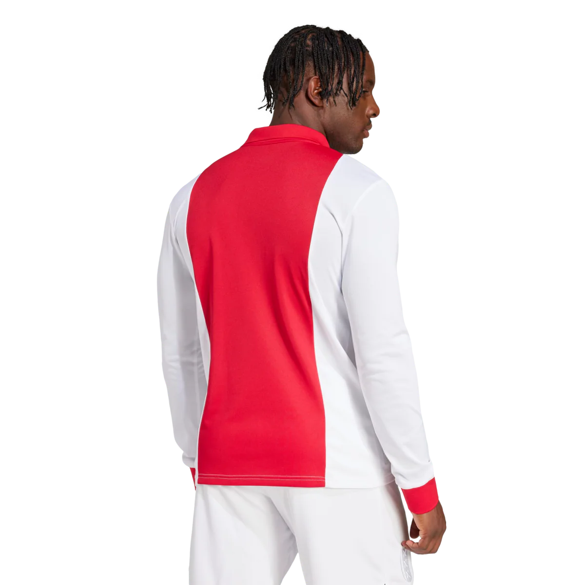 Adidas Ajax 125th Anniversary Long Sleeve Jersey 2025/2026 - Official Football Shirt (Red/White) | Perfect for Match Days & Fan Collections