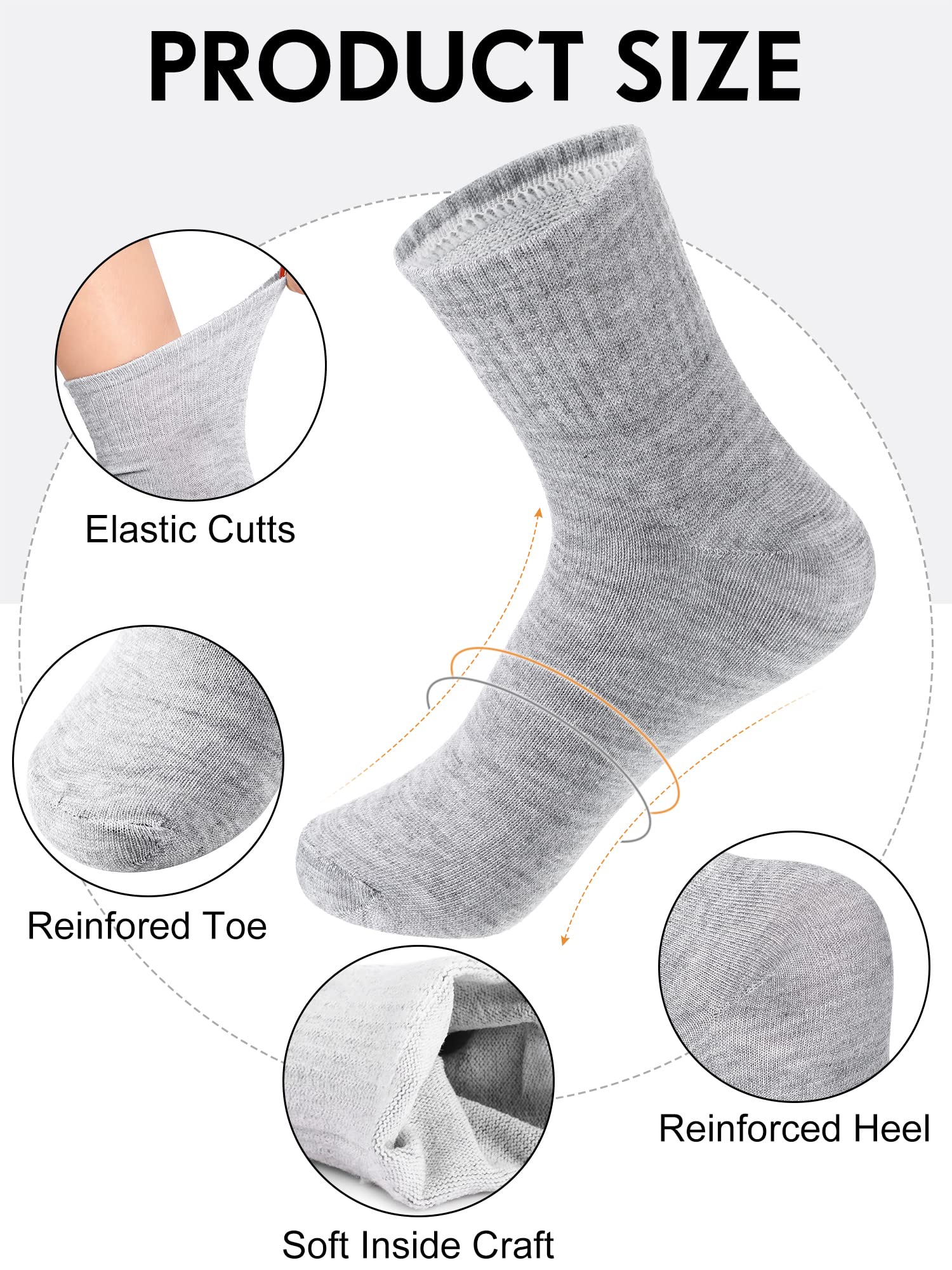 Tarpop 150 Pairs Bulk Pack Unisex Ankle Socks - Moisture Wicking Athletic Socks for Men & Women - Perfect for Sports, Homeless Shelters & Everyday Wear