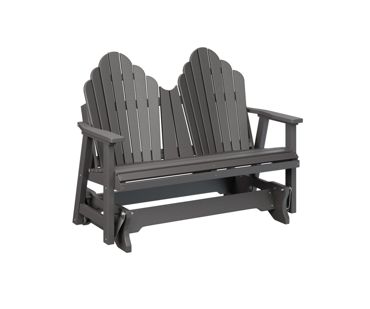 Berlin Gardens Cozi Back Double Glider - Outdoor Patio Swing with Canopy, Comfortable 2-Person Bench Glider for Garden, Porch, Deck - Perfect for Relaxing and Enjoying Nature