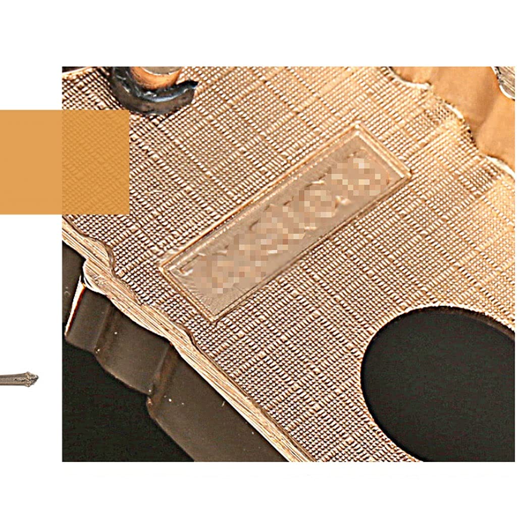 Solid Wood Door Knob Lever - Reversible Interior Door Handle with Key for Bedroom & Bathroom - Right & Left Side Installation - Perfect for Home, Office, and Commercial Spaces