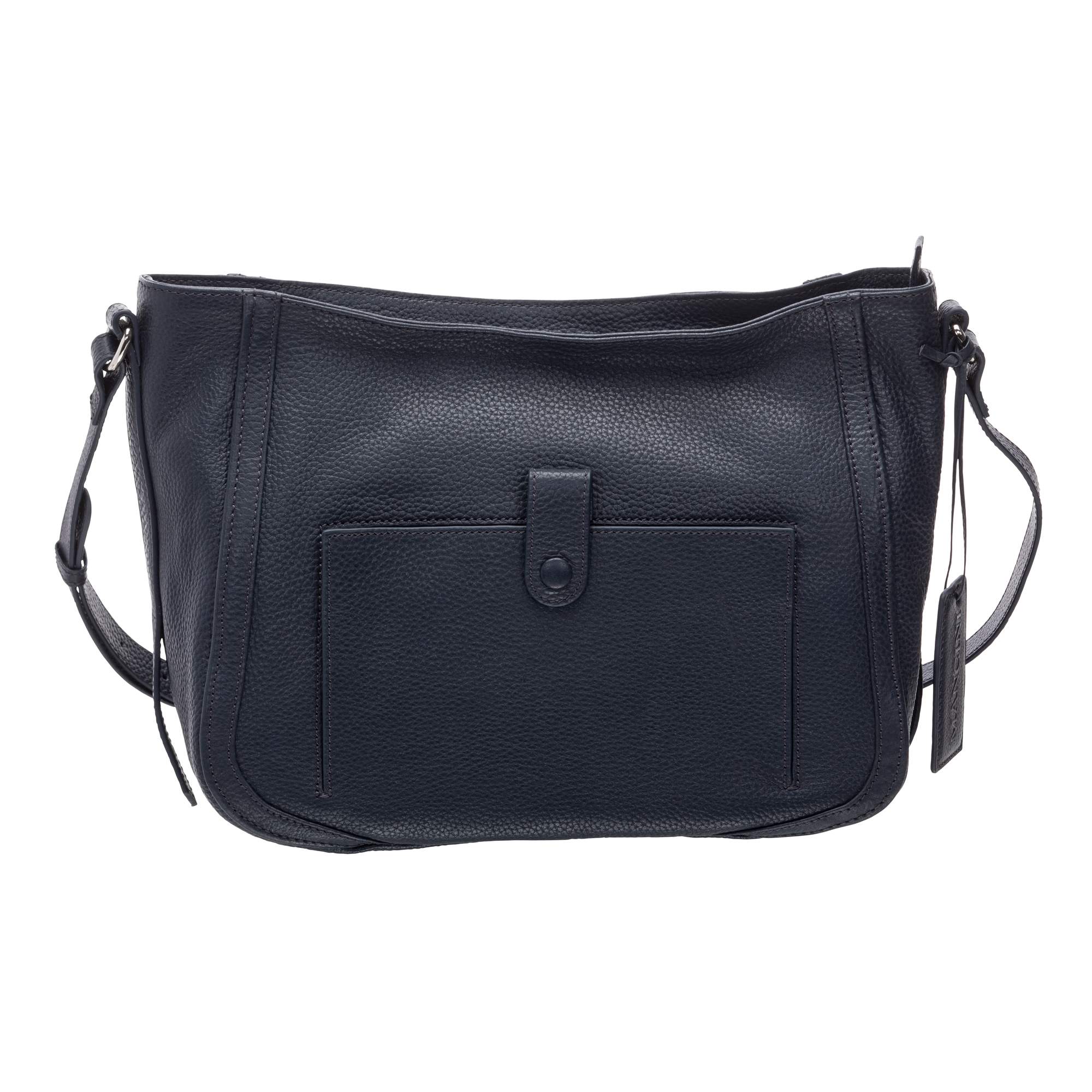 Sophia Pebbled Leather Crossbody Bag by Mancini - Stylish & Durable for Women, Perfect for Work, Travel & Everyday Use