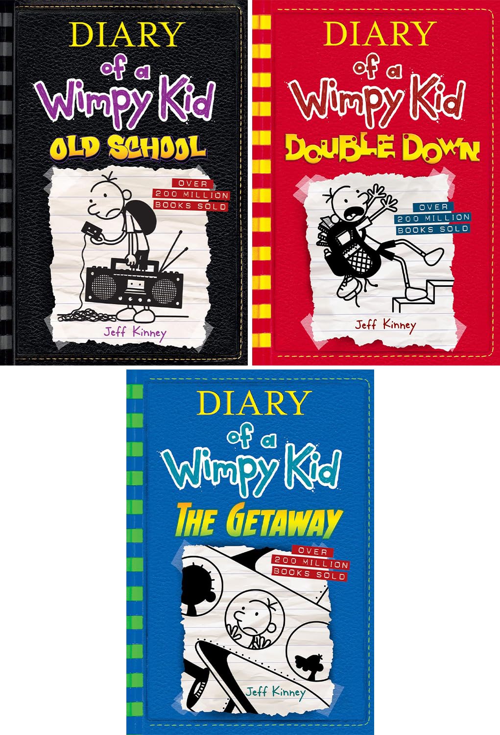 Diary of a Wimpy Kid 18-Book Hardcover Collection Set by Jeff Kinney (Volumes 1-18) - Perfect for Kids' Reading, Classroom Libraries & Gift Giving