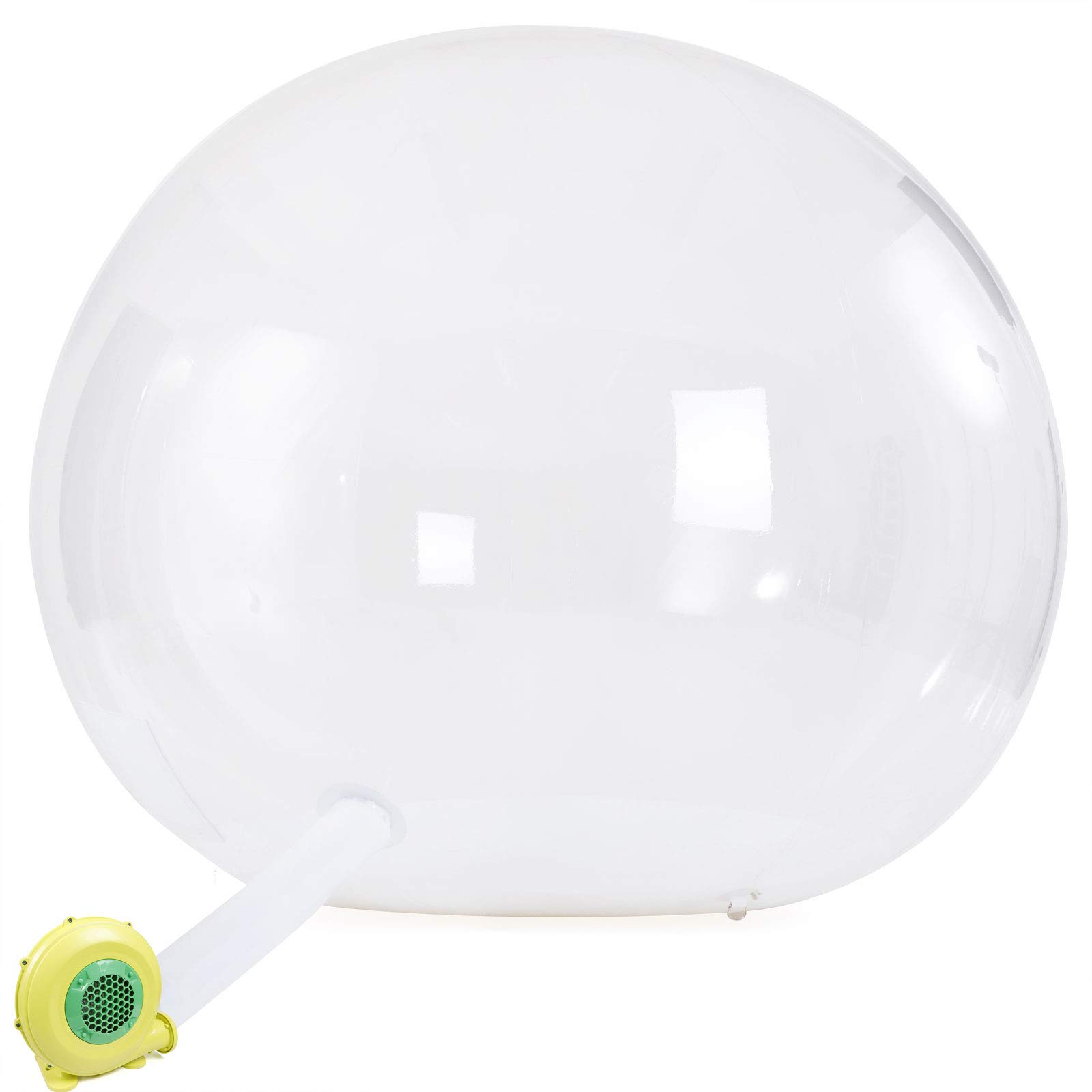 Inflatable Bubble Tent - Transparent Dome with Quiet Air Blower for Indoor/Outdoor Use | Perfect for Backyard Camping, Stargazing, Festivals & Advertising Events | Family-Friendly Portable Igloo Shelter