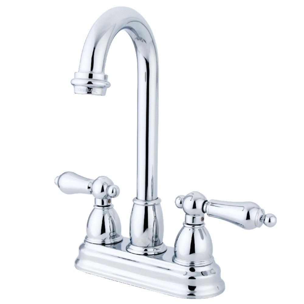 Kingston Brass KB3495AL Restoration 4 Centerset Bar Faucet