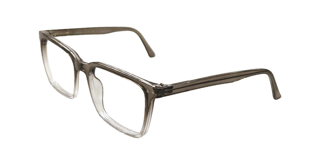 ST6251 Grey/Clear Reading Glasses - Lightweight & Anti-Blue Light for Computer, Reading & Office Work