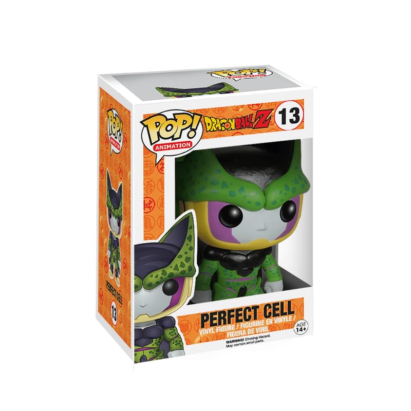 Dragon Ball Z Perfect Cell #13 Pop Vinyl Figure - Anime Collectible for Fans, Display & Gift for Home, Office, or Game Room Decor