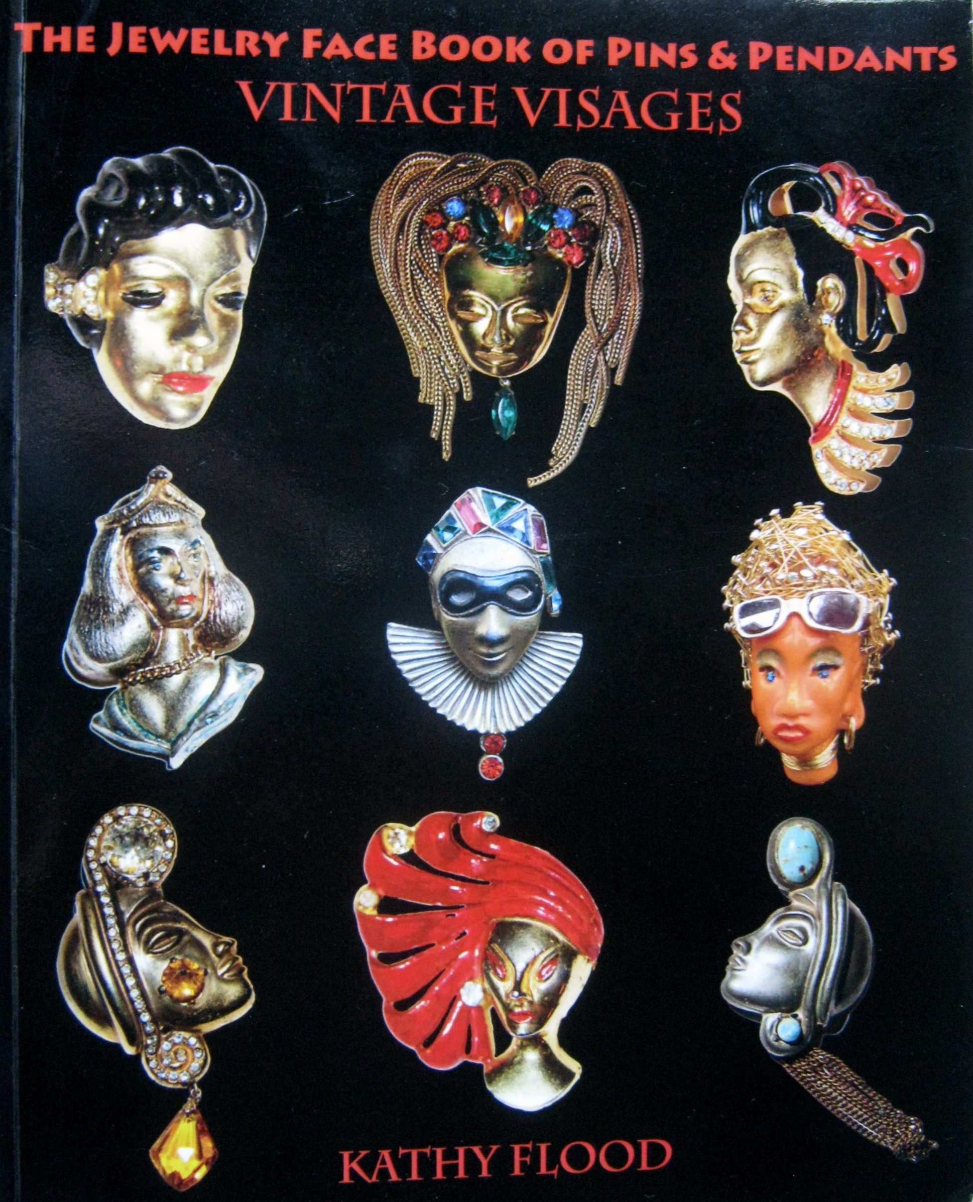 Vintage Visage Jewelry Pins & Pendants - Unique Face-Themed Brooches & Necklaces for Women | Perfect for Vintage Lovers, Fashion Accessories, and Gift Giving