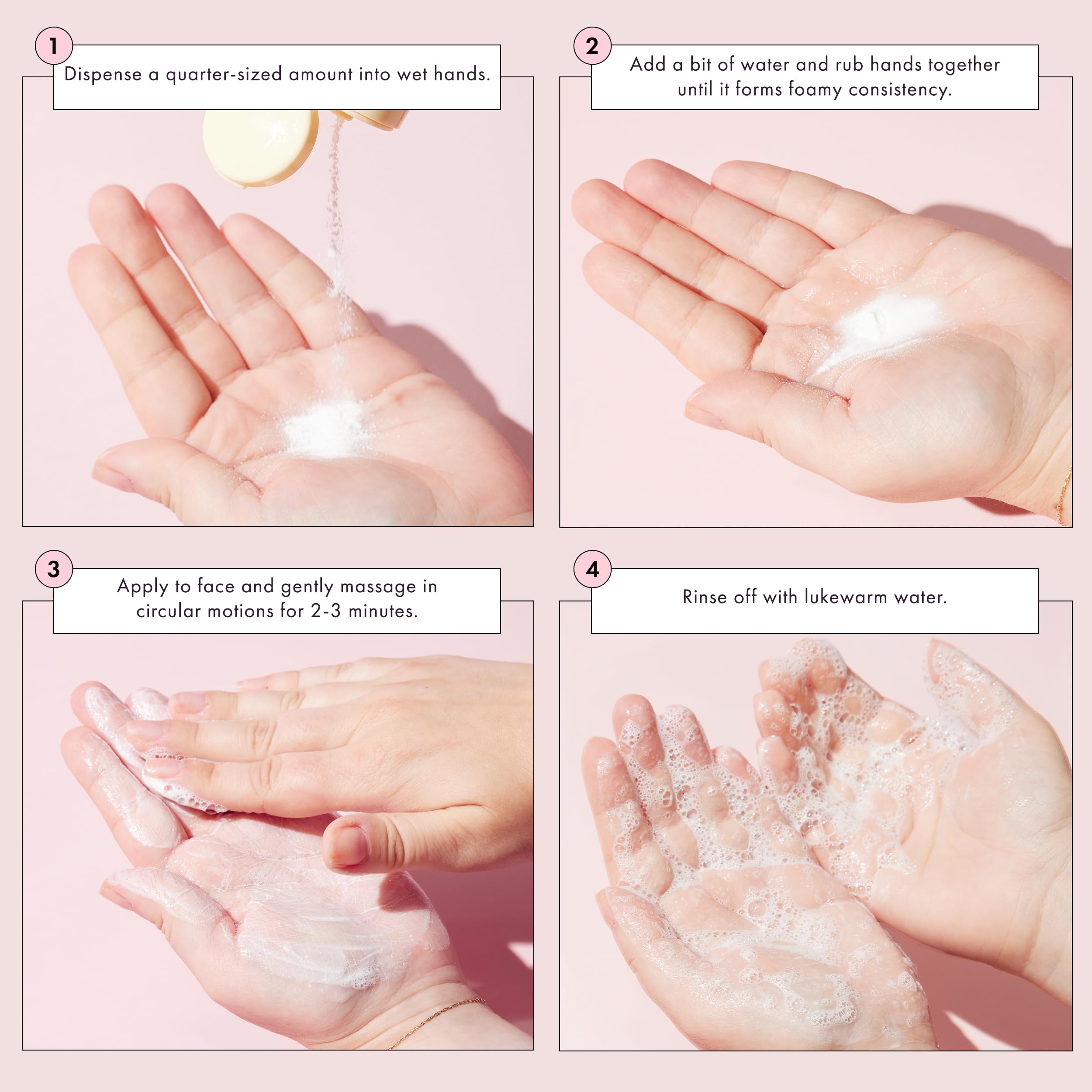 TONYMOLY I'm Rice Exfoliating Enzyme Face Cleanser - Gentle Rice Powder Wash for Smooth Skin, All-in-One Waterless Facial Scrub & Polish, 50g - Perfect for Daily Exfoliation & Brightening Skincare Routine