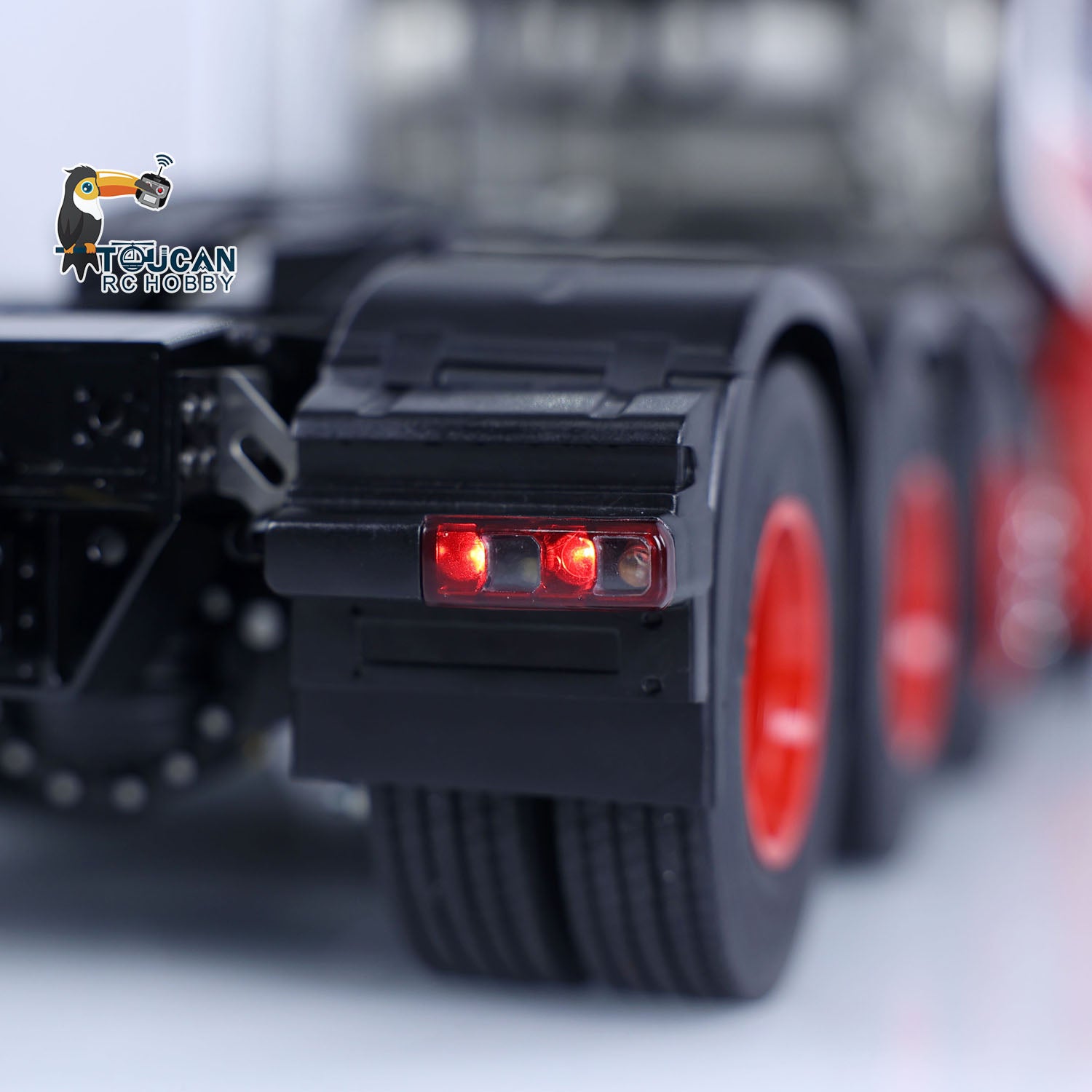 1/14 Scale 8x8 LESU RC Tractor Truck - Remote Control Construction Vehicle with Metal Chassis, Smoke & Sound Effects - DIY Electric Toy Car for Adults (Model 1851 3363) - Perfect for Construction Site Play, Off-Road Adventures & RC Hobby Enthusiasts