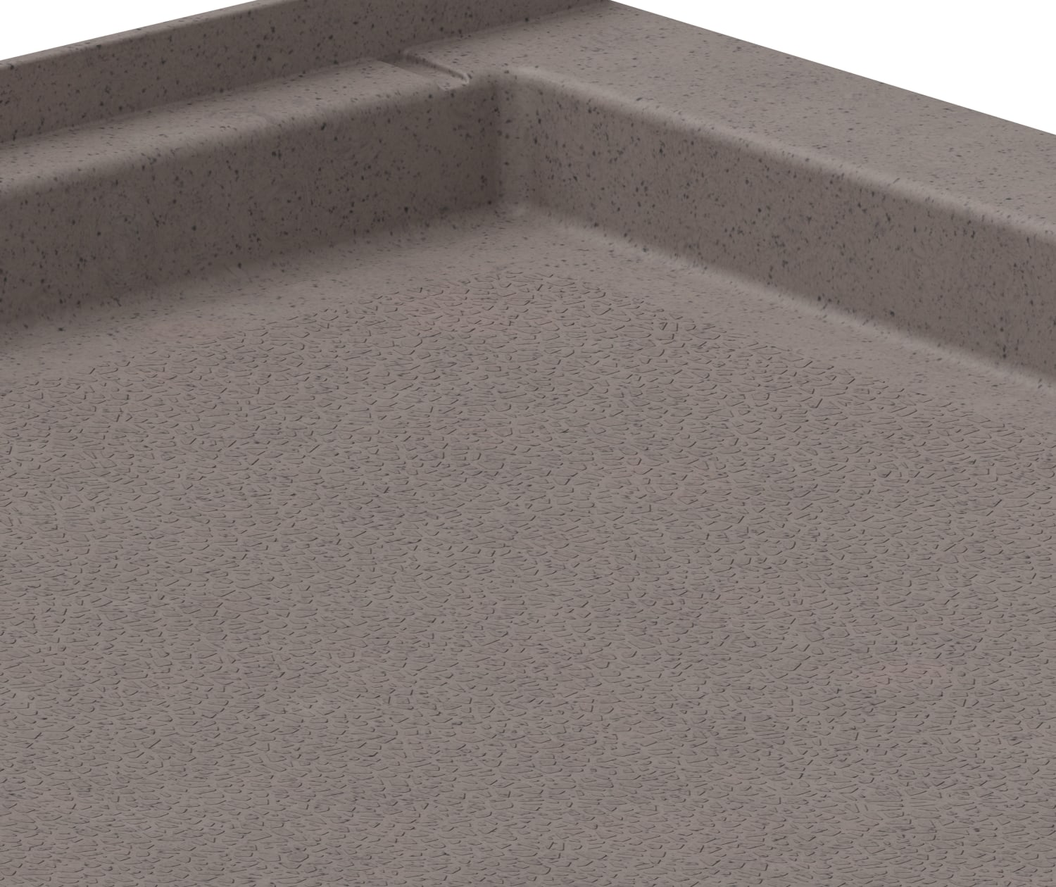 36 x 36 Swanstone Single Threshold Shower Pan - Durable & Slip-Resistant Bathroom Floor Base for Easy Installation | Perfect for Home Renovation & ADA Compliant Showers