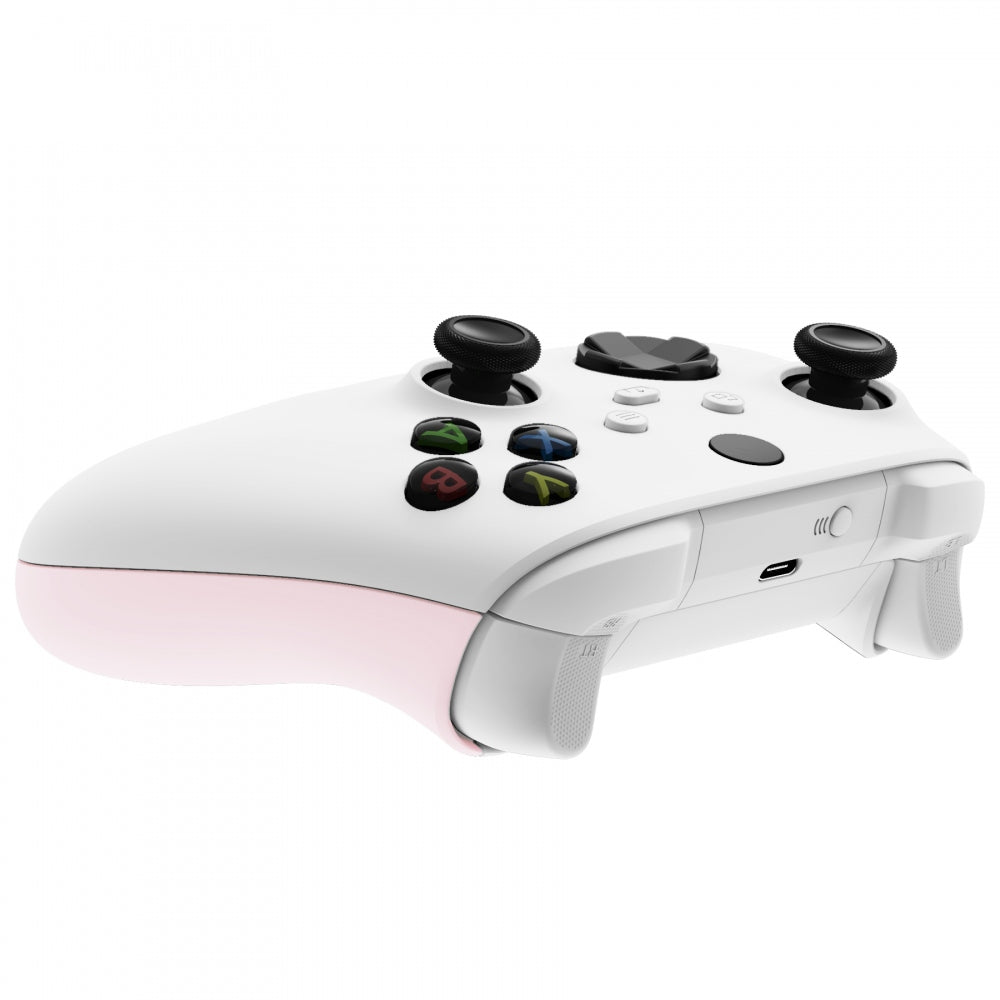 eXtremeRate Cherry Blossom Pink Controller Shell - Non-Slip Grip Side Panels & Handles for Xbox Series X/S | Replacement Parts (Controller Not Included) | Perfect for Gaming, Streaming & Esports Tournaments