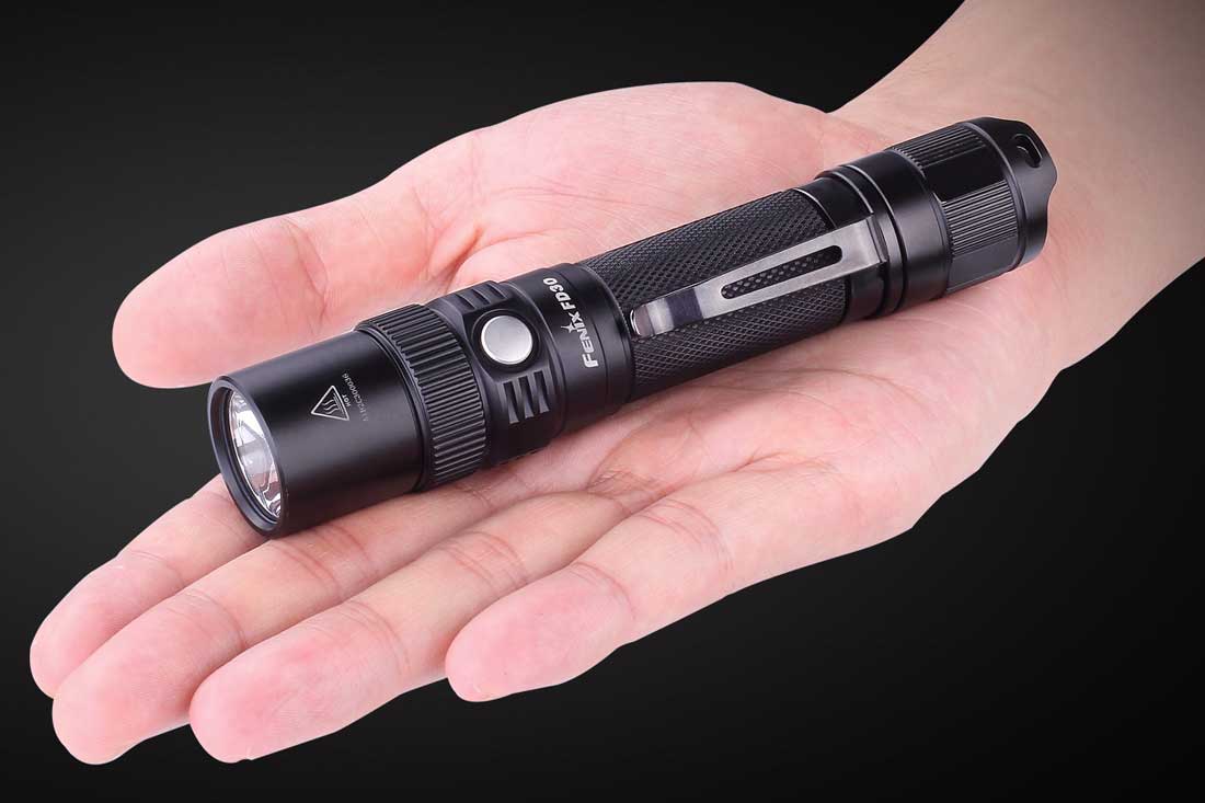 Fenix FD30 Focus Flashlight - High-Powered LED Tactical Flashlight for Outdoor, Camping, Hiking & Emergency Use (Discontinued Model)