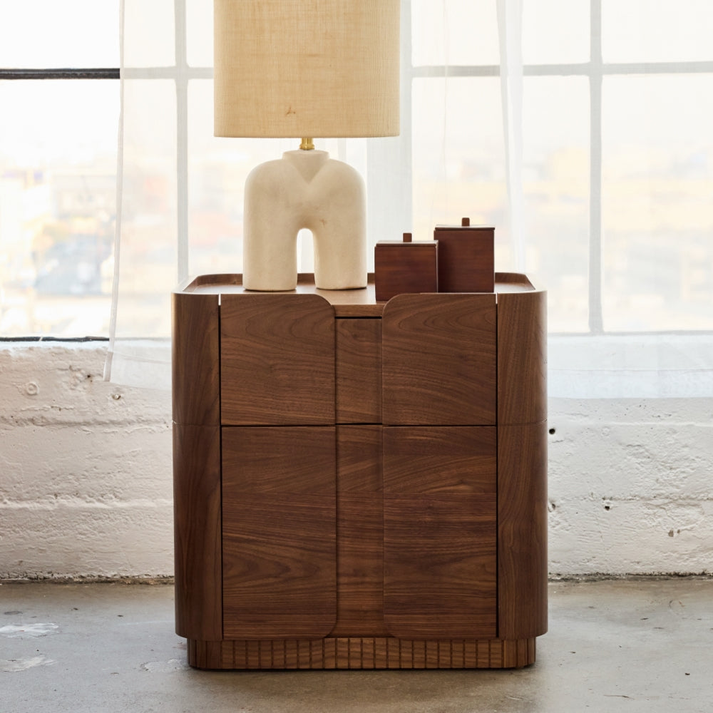 Montecito Side Table - Modern End Table for Living Room, Bedroom & Office - Small Accent Table with Sturdy Metal Frame - Perfect for Coffee, Books & Decor