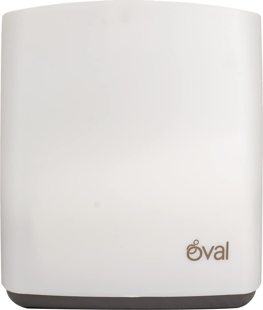 Oval Wall Mount Paper Towel Holder & Dispenser - Large Capacity for 400 Multifold Towels | Durable ABS Commercial Grade for High-Traffic Areas | Perfect for Restaurants, Office Bathrooms & Kitchen Use