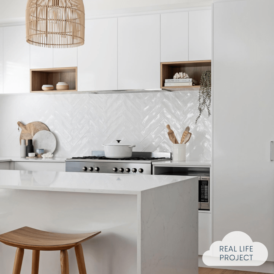 Premium Newport Gloss White Subway Tile - Classic Ceramic Wall & Backsplash Tile for Kitchen, Bathroom, and Shower Renovation