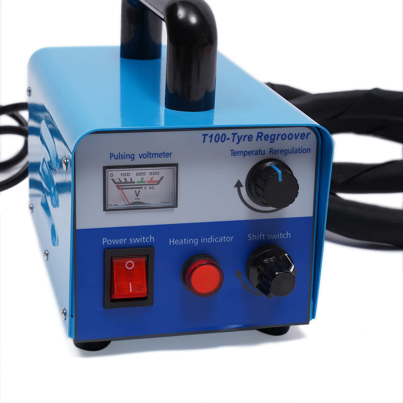 Professional 110V 400W Tire Groover Machine - Heavy Duty Iron Tire Cutter & Regroover Tool for Car, Truck, ATV & Motorcycle Tires - Perfect for Tire Repair Shops, Auto Garages & DIY Enthusiasts