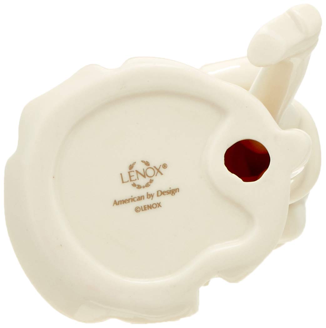 Lenox 2018 Bride and Groom Christmas Ornament - Handcrafted Ceramic Keepsake for Wedding Anniversaries, Newlyweds & Holiday Decor