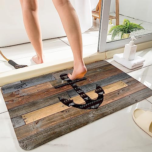 Old Wooden Boat Anchor