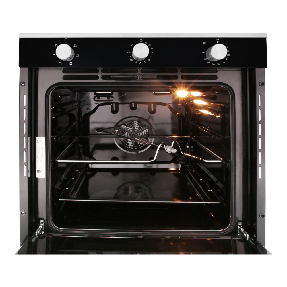 BOAE63A 60cm Built-In Oven 73L Capacity - Perfect for Modern Kitchens, Baking, Roasting & Family Cooking