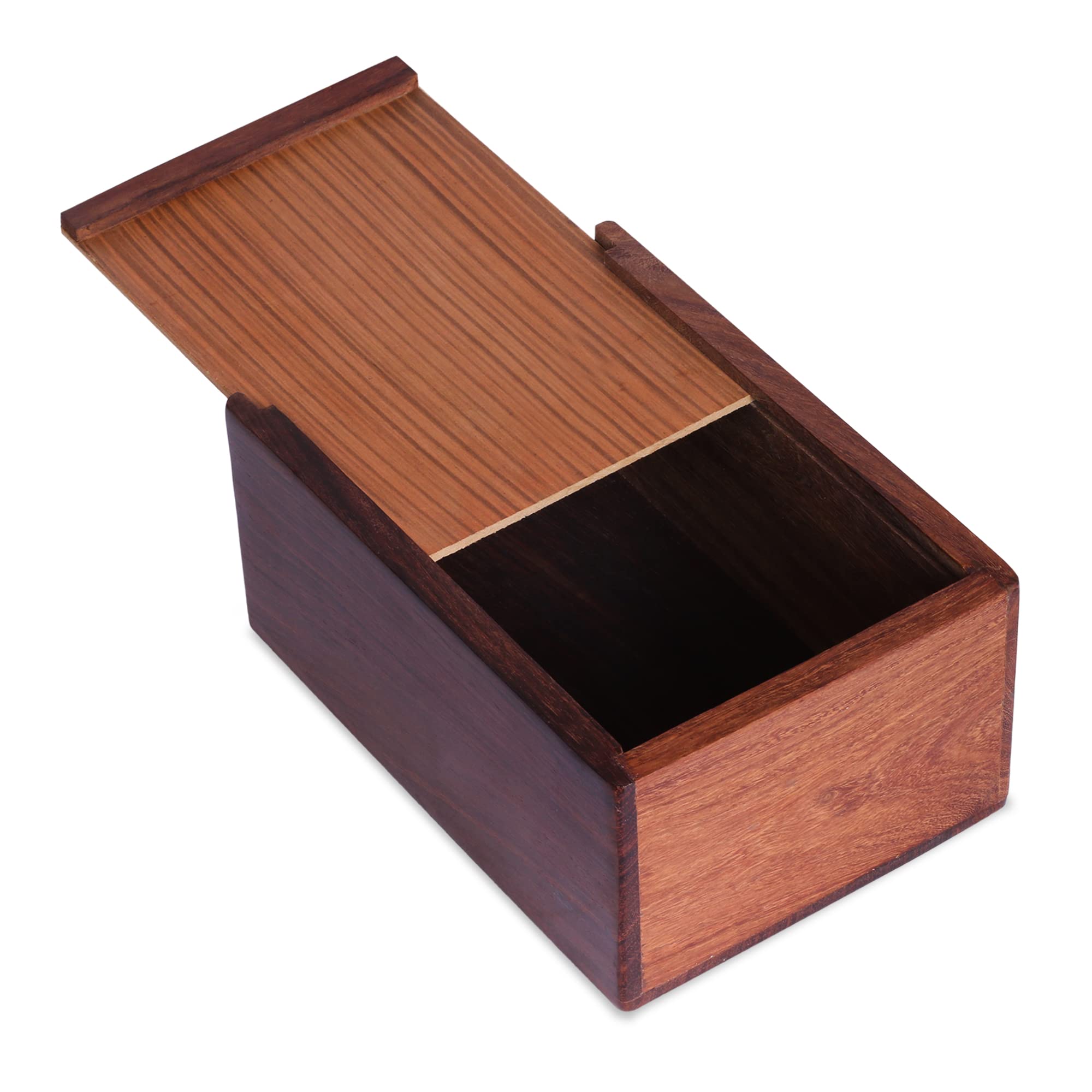 Handcrafted Wooden Keepsake Urn Box for Human & Pet Ashes - Memorial Cremation Urn for Adults, Infants, Cats - Elegant Handcarved Decorative Urn for Funeral, Burial & Home Memorial Display