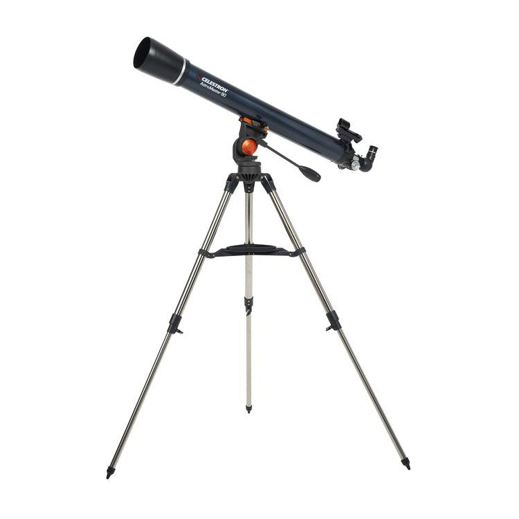 Celestron AstroMaster 90 AZ Refractor Telescope - Portable Astronomy Telescope for Beginners & Adults, Perfect for Stargazing, Moon Observation & Backyard Astronomy