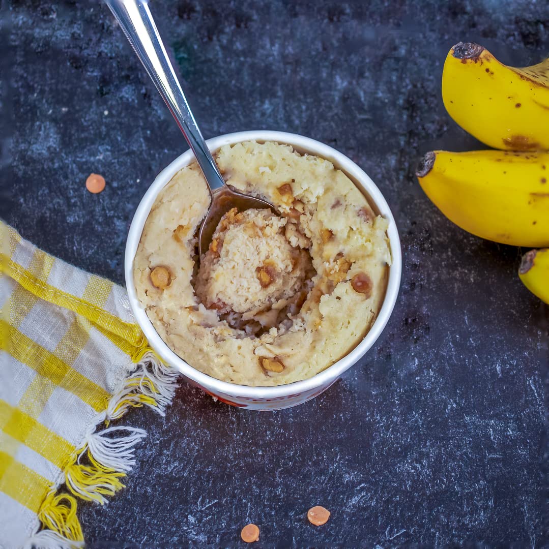 High-Protein Muffin Cups - 25g Protein, 7g Net Carbs, Banana Peanut Butter Flavor (12-Pack, 2.32-2.75oz) | Keto-Friendly, Low-Carb Snacks for Gym, Work & On-The-Go Energy Boost