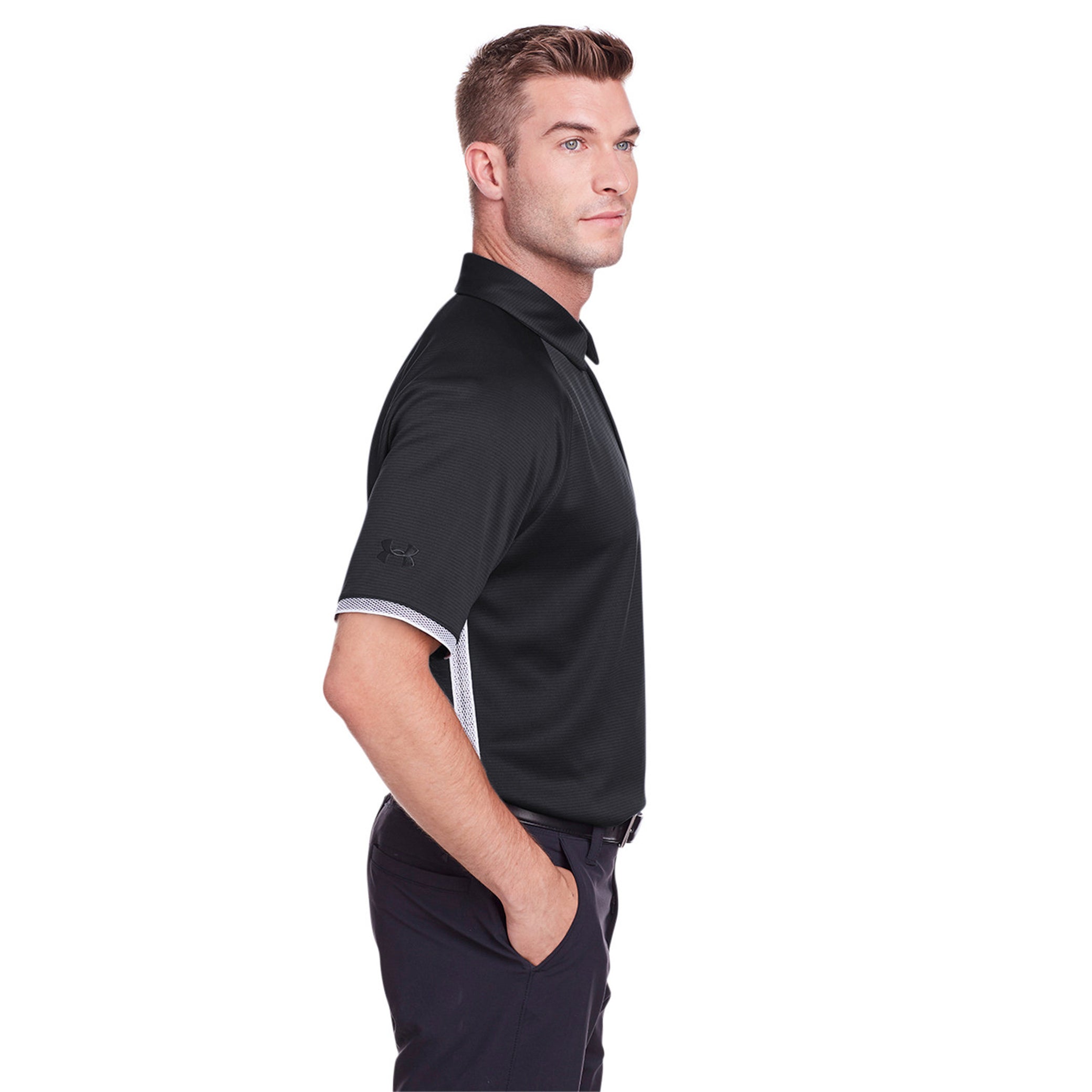 Black Widows RFC Rival Polo Shirt - Men's Performance Athletic Polo for Rugby & Sports - Breathable Moisture-Wicking Fabric for Training, Matches & Casual Wear