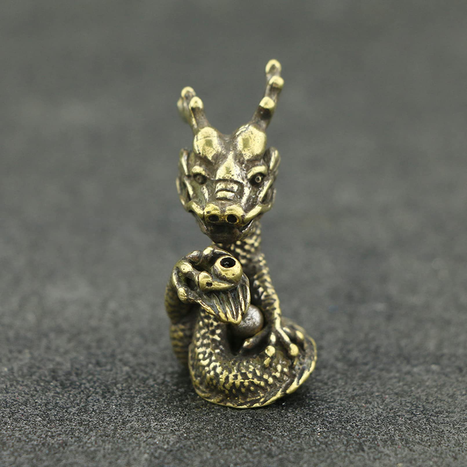 12 Zodiac Animal Copper Figurine Mini Sculptures - Incense Stick Holder Set for Home Desk Decor, Retro Living Room Accessories | Perfect for Feng Shui, Meditation & Gift Giving