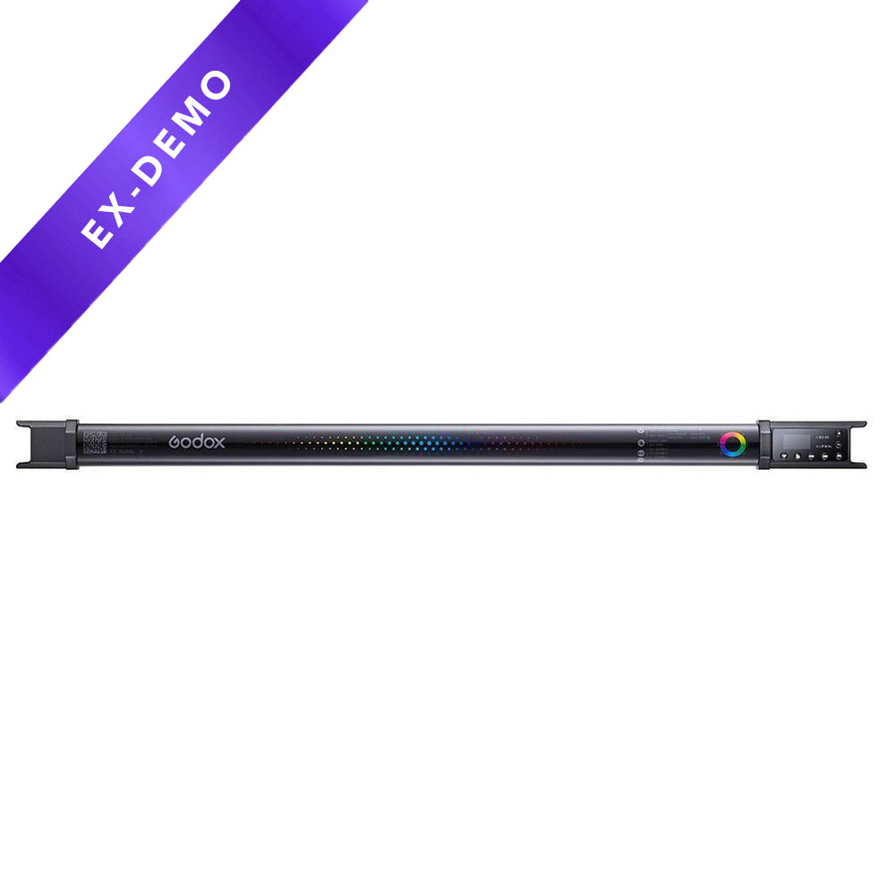 Godox TL60 RGB LED Tube Light 750mm - Dimmable Bi-Color Video Light for Photography, YouTube & Studio Filming (DEMO STOCK) - Perfect for Vlogging, Product Shoots & Creative Lighting Effects